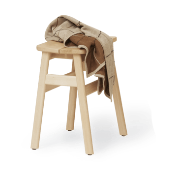 Sgabello per bar Angle Standard 45 cm - Faggio - Form & Refine