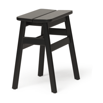 Sgabello per bar Angle Standard 45 cm - Nero - Form & Refine
