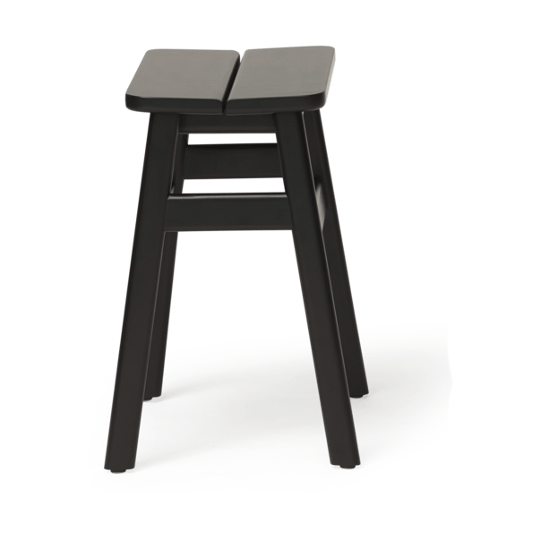 Sgabello per bar Angle Standard 45 cm, Nero Form & Refine