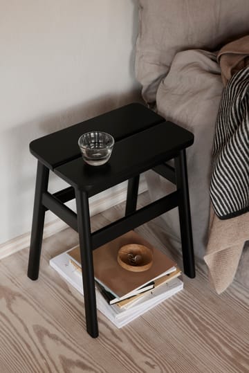 Sgabello per bar Angle Standard 45 cm - Nero - Form & Refine