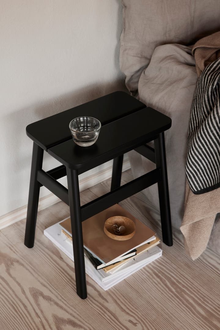 Sgabello per bar Angle Standard 45 cm, Nero Form & Refine