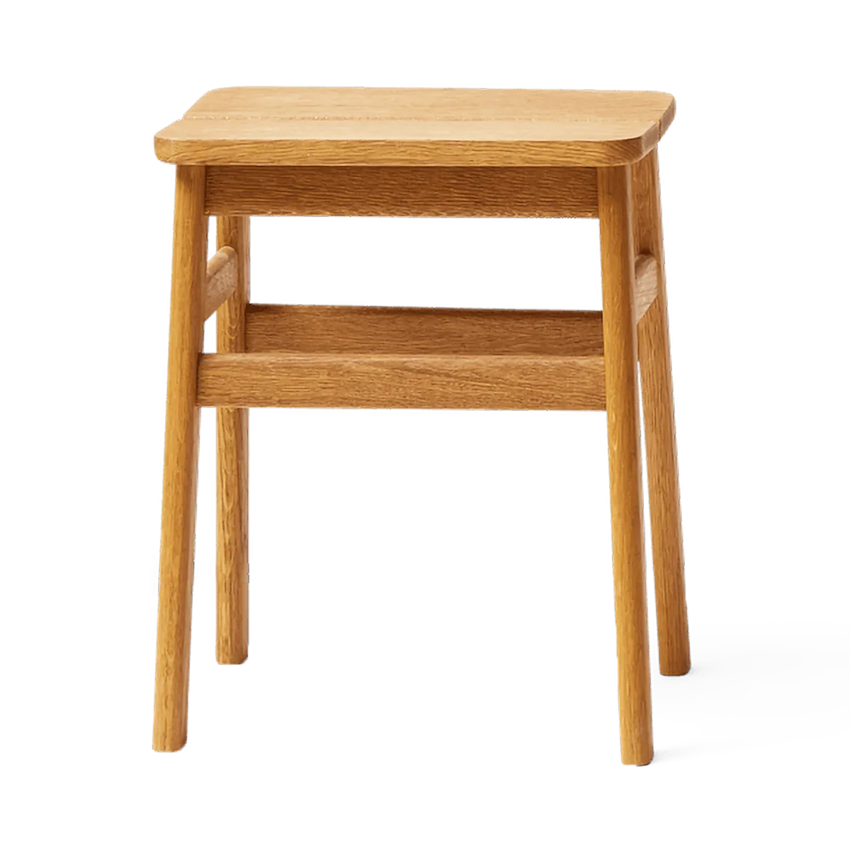 Sgabello per bar Angle Standard 45 cm, Rovere Form & Refine