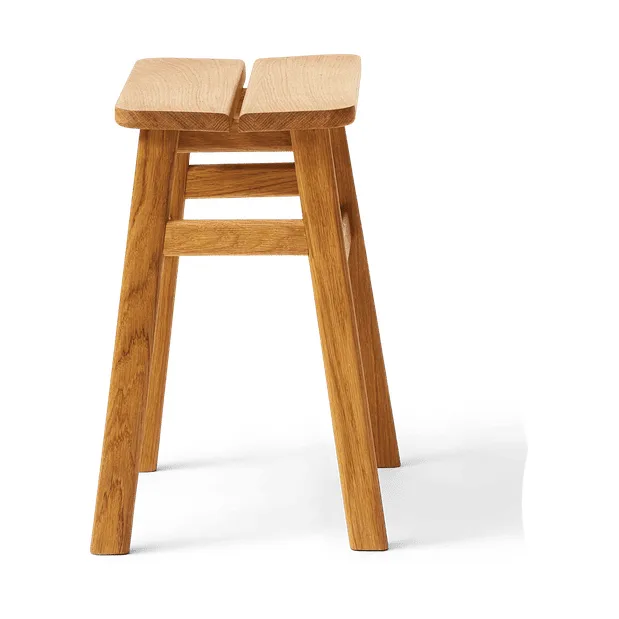 Sgabello per bar Angle Standard 45 cm, Rovere Form & Refine