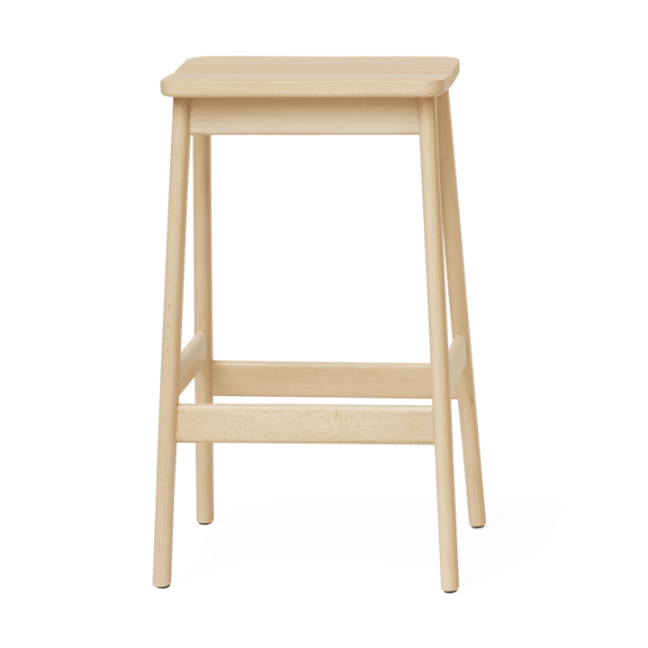Sgabello per bar Angle Standard 65 cm - Faggio - Form & Refine