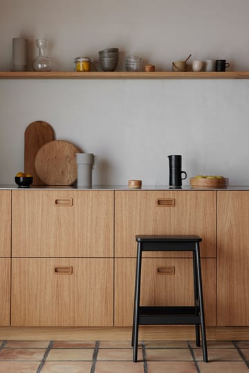 Sgabello per bar Angle Standard 65 cm - Nero - Form & Refine