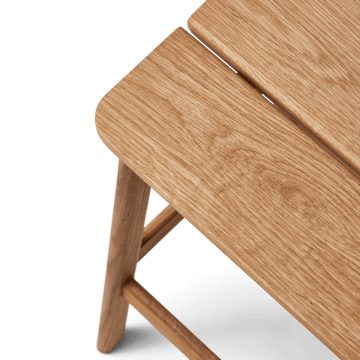 Sgabello per bar Angle Standard 65 cm - Rovere - Form & Refine