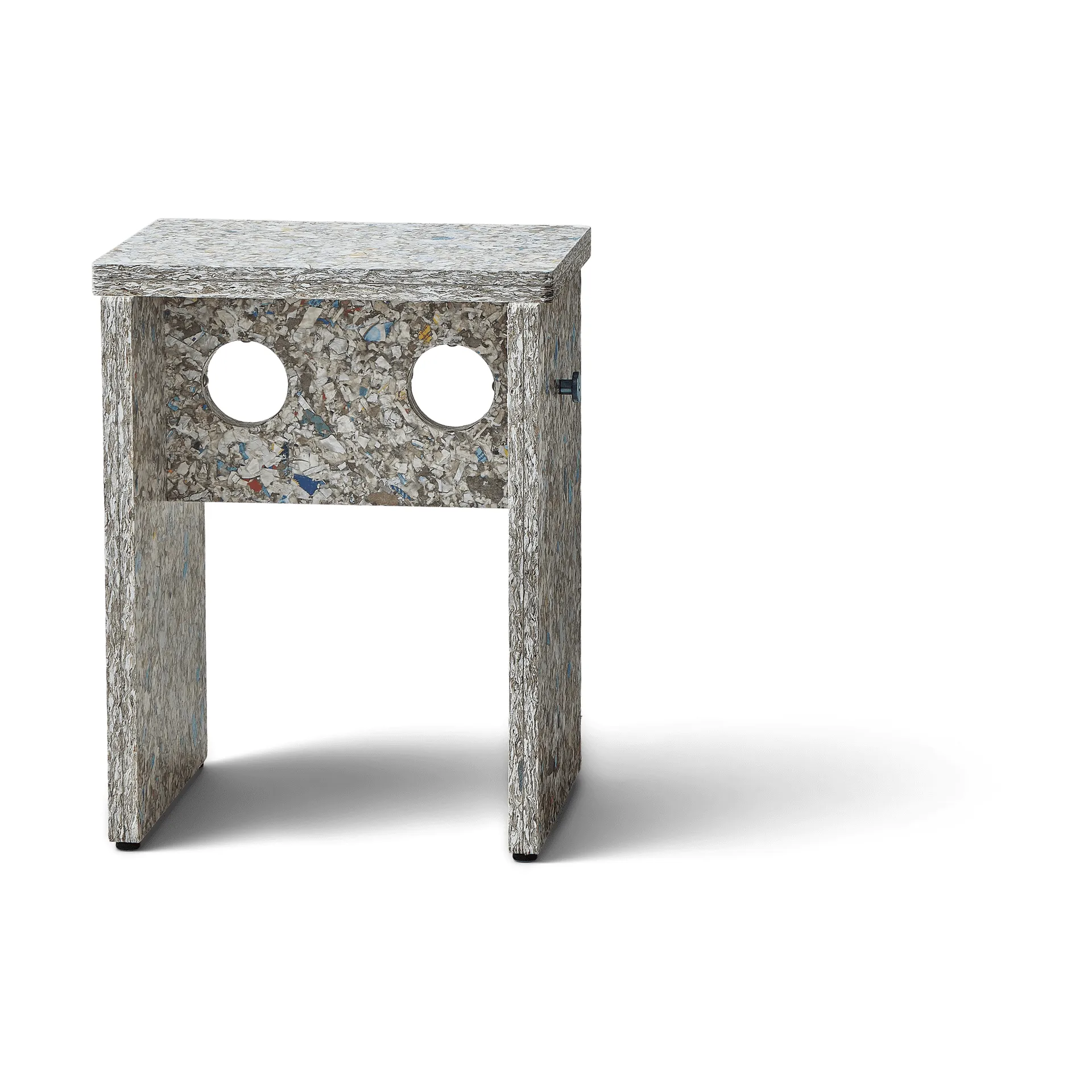 Sgabello Remake 35x45 cm, Grigio Form & Refine