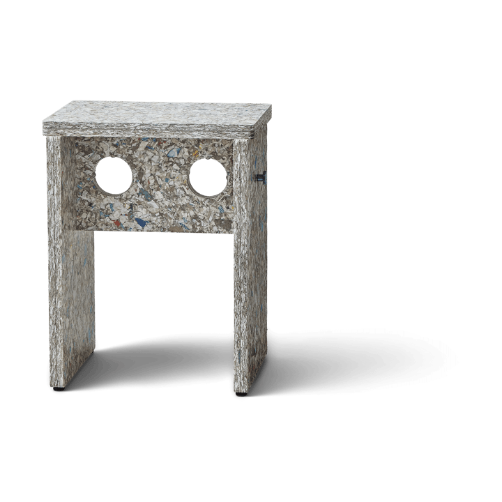 Sgabello Remake 35x45 cm - Grigio - Form & Refine