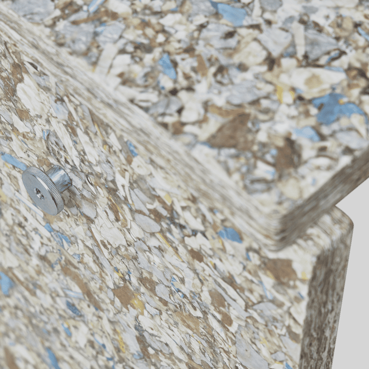 Sgabello Remake 35x45 cm, Grigio Form & Refine