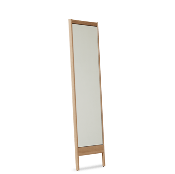 Specchio da parete A Line - Rovere bianco - Form & Refine