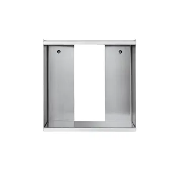 Taper Cube Box mensola a muro - In acciaio inossidabile, 34x35 cm - Form & Refine
