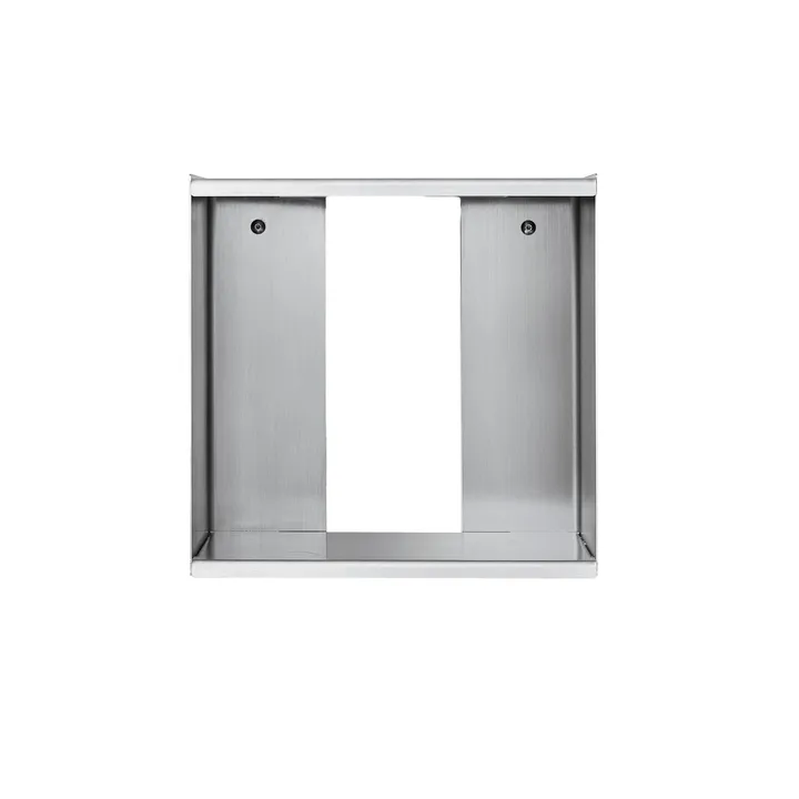 Taper Cube Box mensola a muro - In acciaio inossidabile, 34x35 cm - Form & Refine