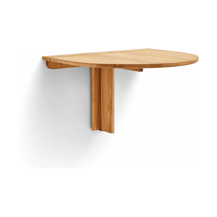Tavolo da parete montato Trefoil - Rovere - Form & Refine
