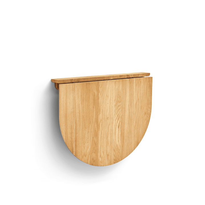 Tavolo da parete montato Trefoil, Rovere Form & Refine