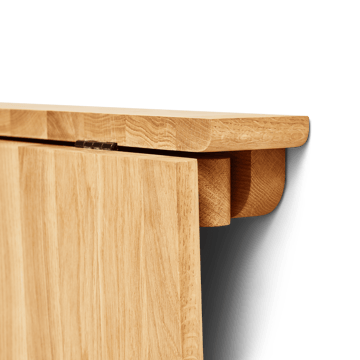 Tavolo da parete montato Trefoil - Rovere - Form & Refine