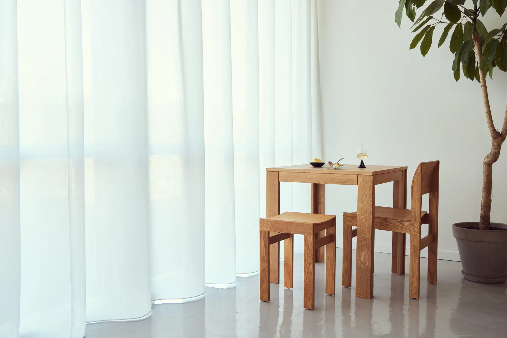 Tavolo Element 70x70 cm, Rovere Form & Refine