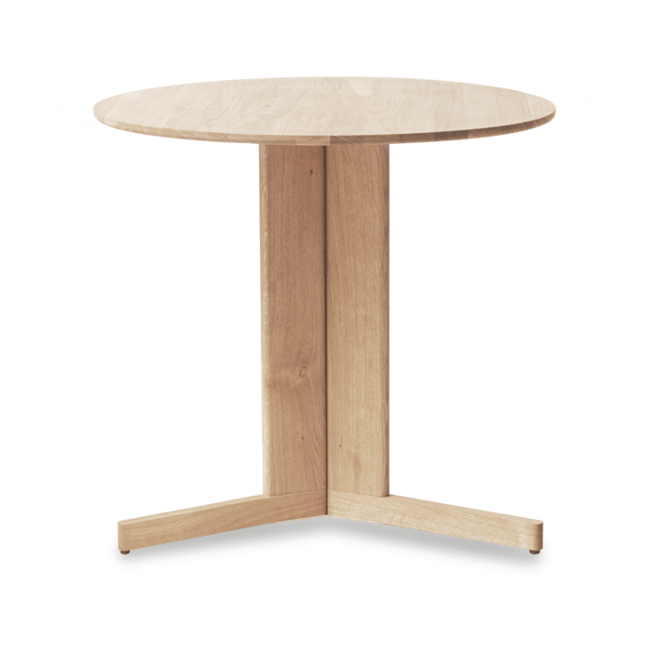 Tavolo Trefoil Ø75 cm - Rovere bianco - Form & Refine