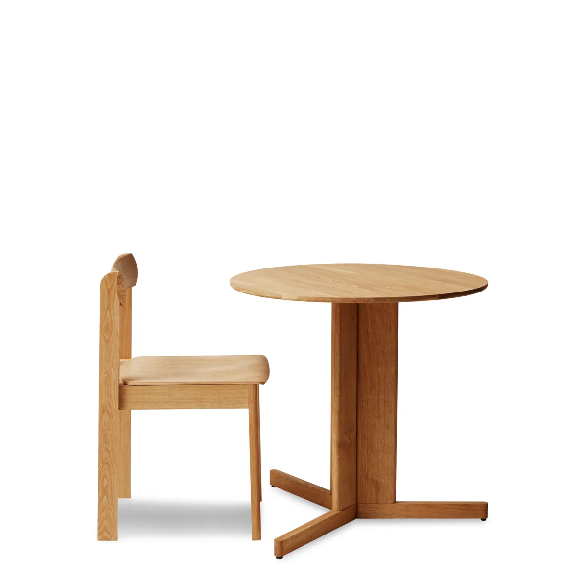 Tavolo Trefoil Ø75 cm, Rovere Form & Refine