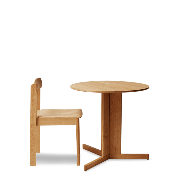 Tavolo Trefoil Ø75 cm, Rovere Form & Refine