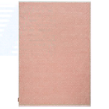 Tappeto Diamond 200x300 cm - Burnt orange - Formgatan
