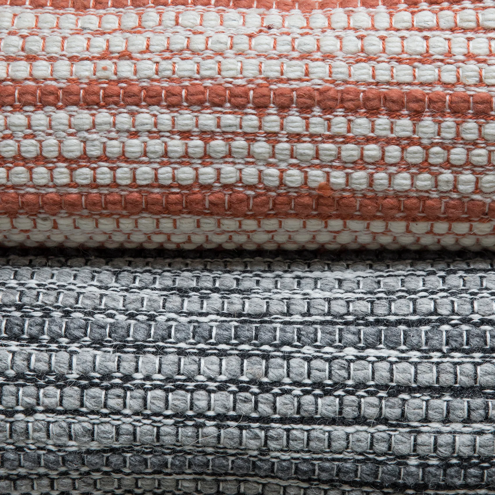 Tappeto Stripe 170x230 cm, Burnt orange Formgatan