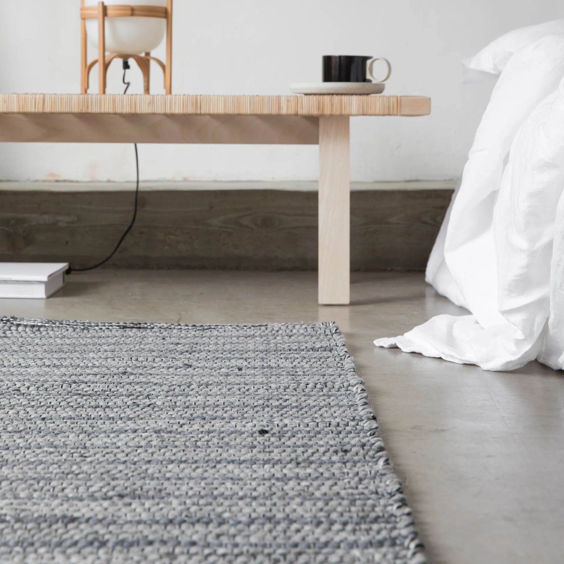 Tappeto Stripe 200x300 cm, Grigio Formgatan