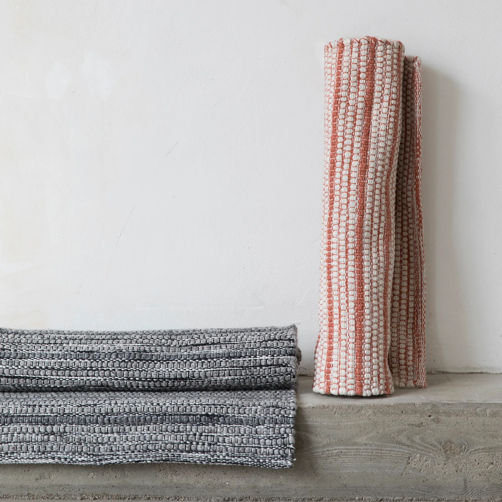 Tappeto Stripe 70x200 cm, Burnt orange Formgatan