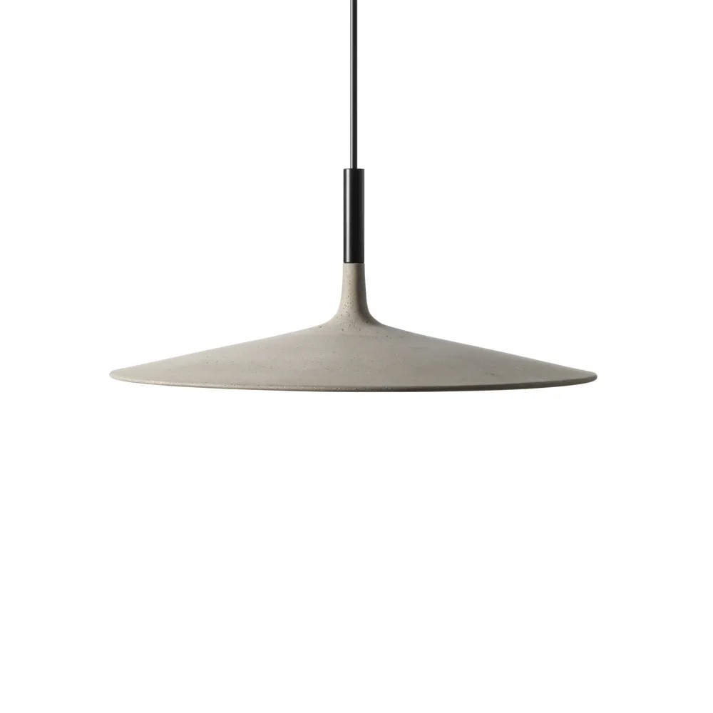 Lampada a sospensione Aplomb Large, Cemento grigio Foscarini
