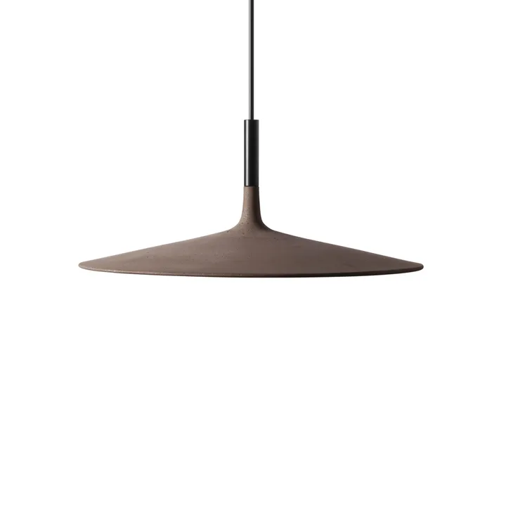 Lampada a sospensione Aplomb Large - Cemento marrone - Foscarini
