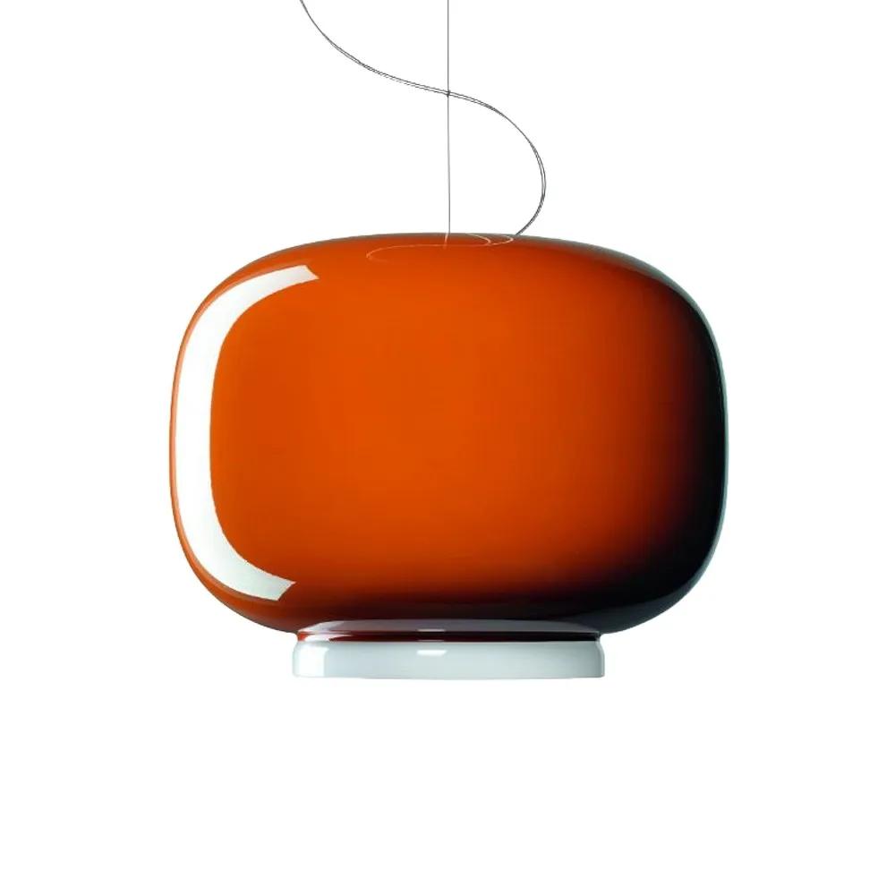 Lampada a sospensione Chouchin 1, Arancio Foscarini