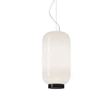 Lampada a sospensione Chouchin 2 Reverse - bianco/nero - Foscarini