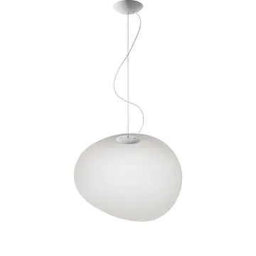 Lampada a sospensione Gregg grande - Bianco - Foscarini