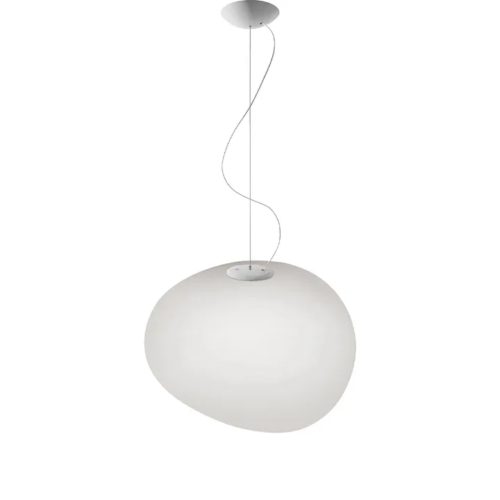 Lampada a sospensione Gregg grande - Bianco - Foscarini