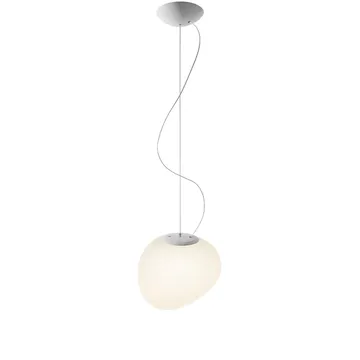 Lampada a sospensione Gregg midi - Bianco - Foscarini