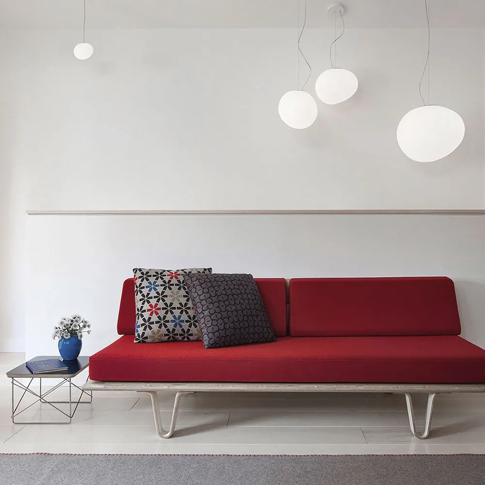 Lampada a sospensione Gregg piccola, Bianco Foscarini