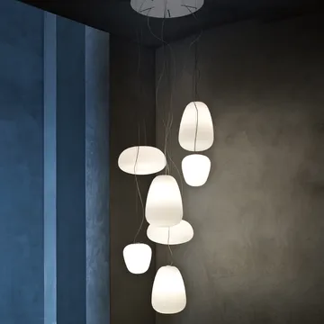 Lampada a sospensione Rituals 3 - Bianco - Foscarini