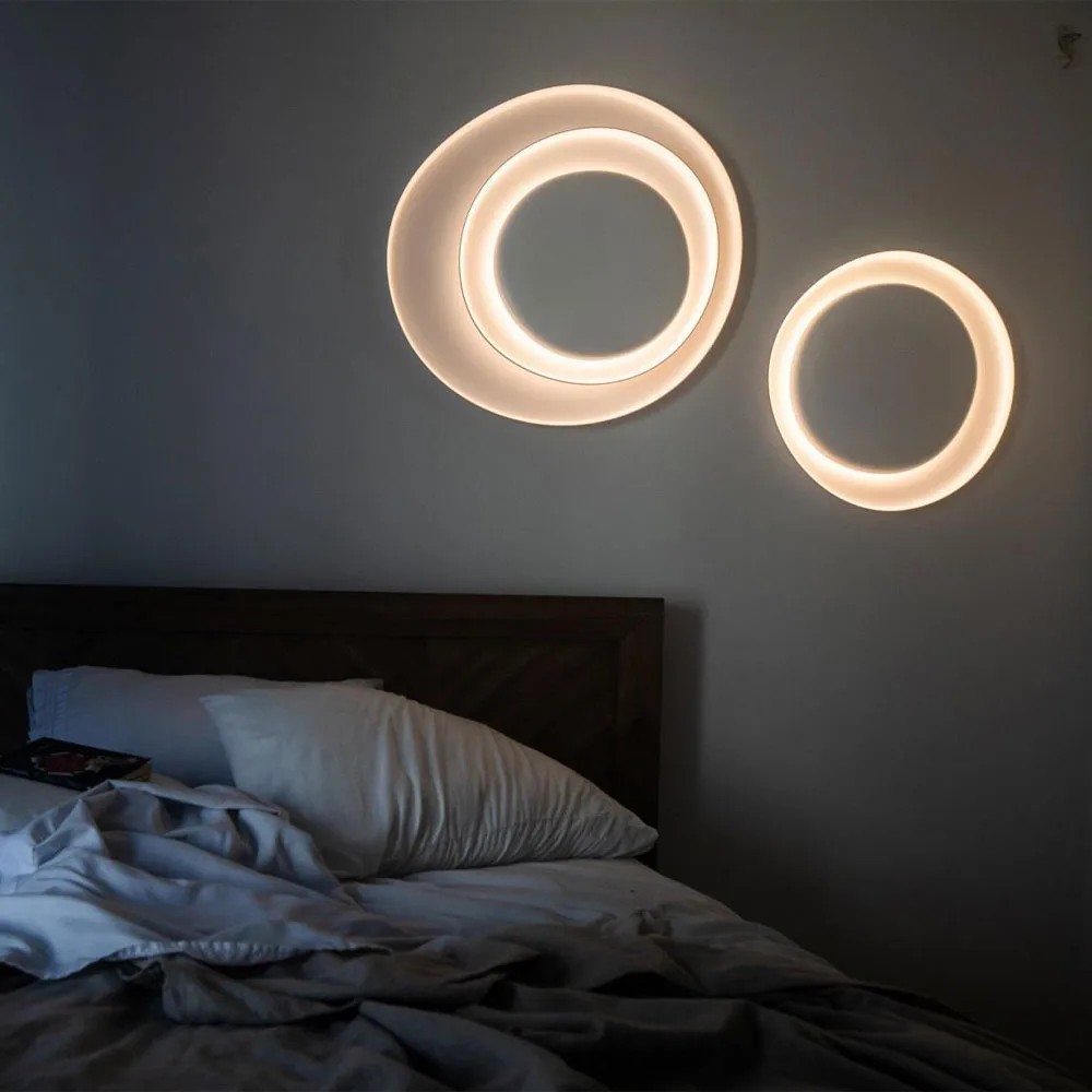 Lampada da parete Bahia Mini, bianco, LED Foscarini