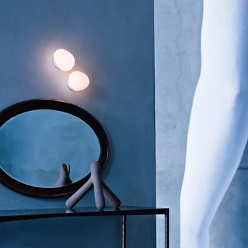 Lampada da parete Gregg piccola - Bianco - Foscarini