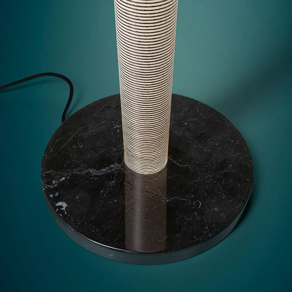 Lampada da pavimento Mite Anniversario, Nero Foscarini