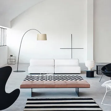 Lampada da pavimento Twiggy Wood - greige - Foscarini