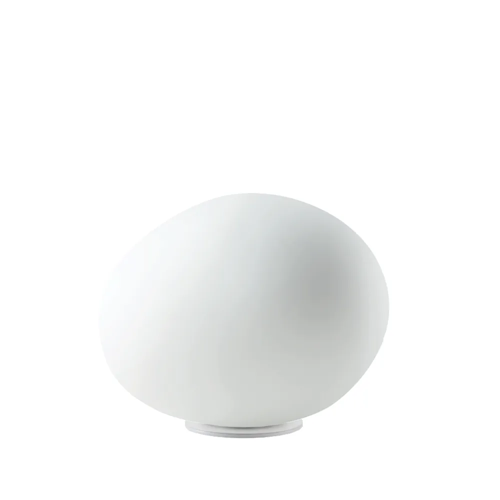 Lampada da tavolo Gregg midi, bianco, LED Foscarini