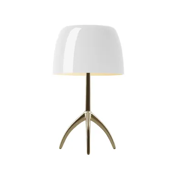 Lampada da tavolo Lumiere Grande Dimbar - bianco, champagne - Foscarini