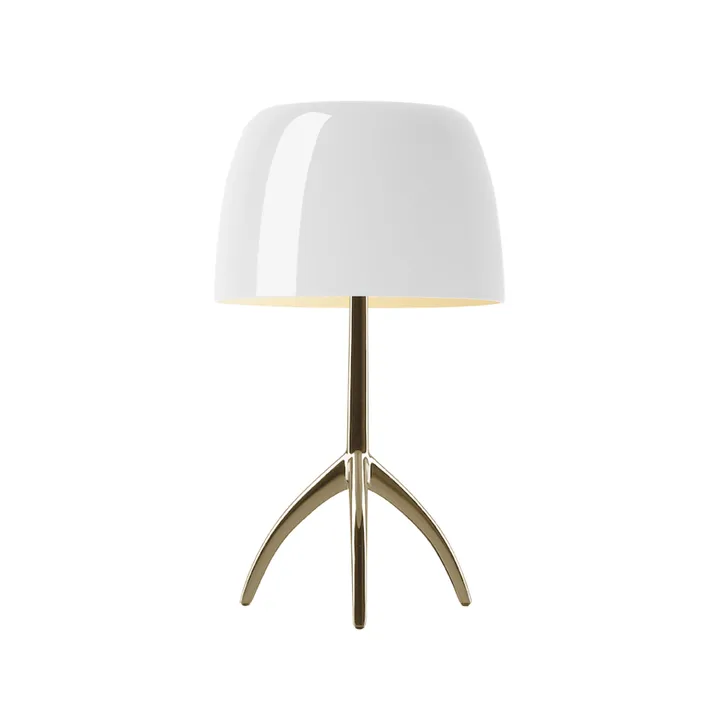 Lampada da tavolo Lumiere Grande Dimbar - bianco, champagne - Foscarini