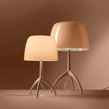 Lampada da tavolo Lumiere Nuances - sahara, piccola - Foscarini