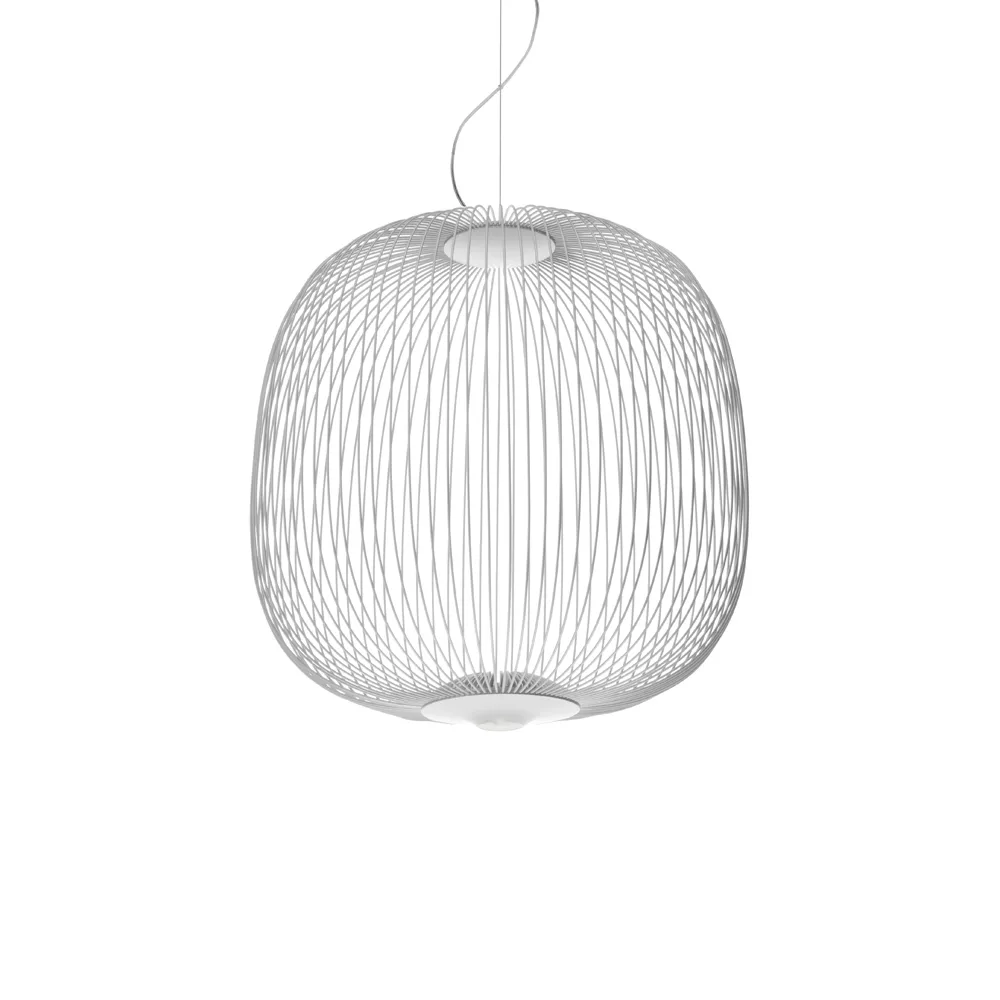 Spokes 2 sospensione, Bianco Foscarini
