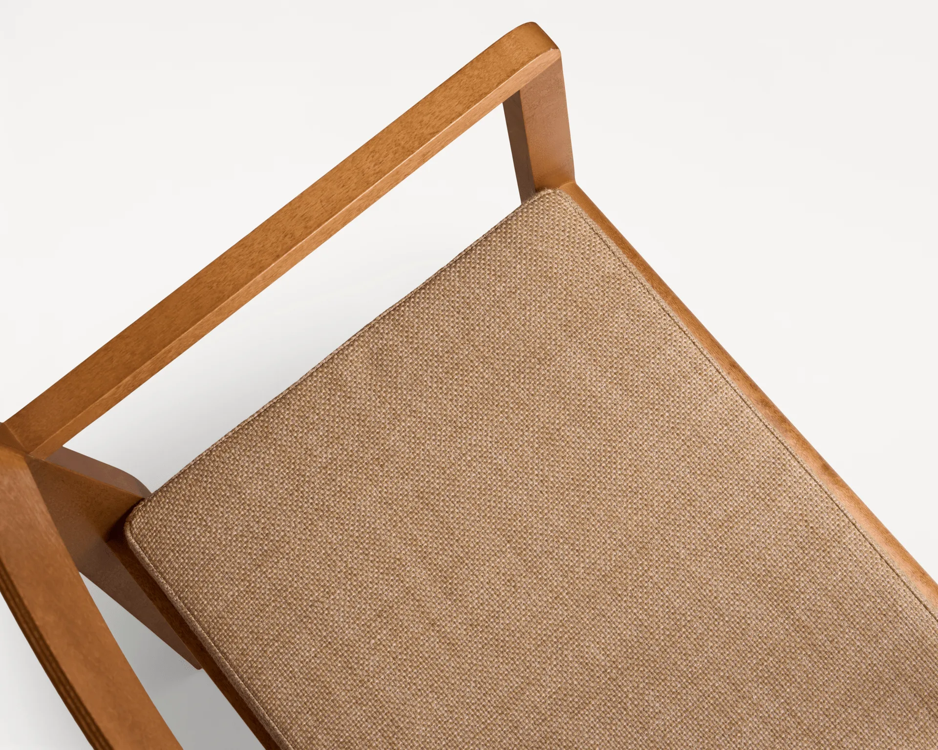 Armrest Chair 01 cuscino per sedia con braccioli, Camel, 47x37x4 cm FRAMA