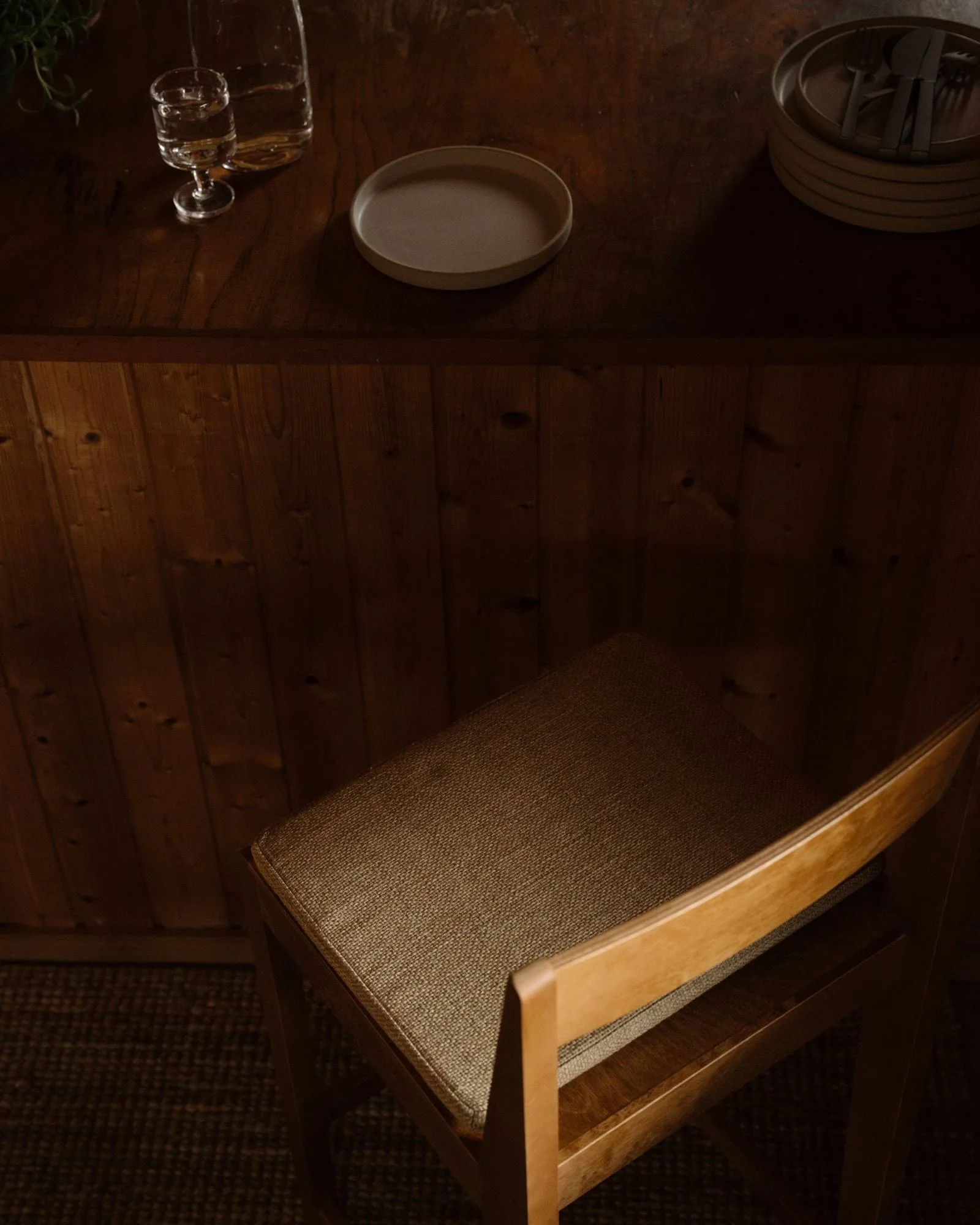 Bar Chair 01 cuscino per sgabello da bar, Camel, 32x40x4 cm FRAMA