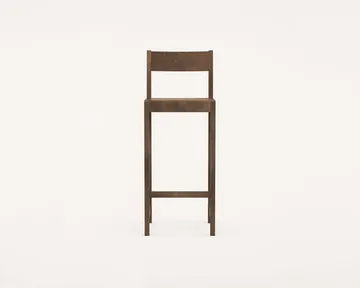 Bar Chair 01 sgabello da bar - Betulla marrone scuro, 76 cm - FRAMA