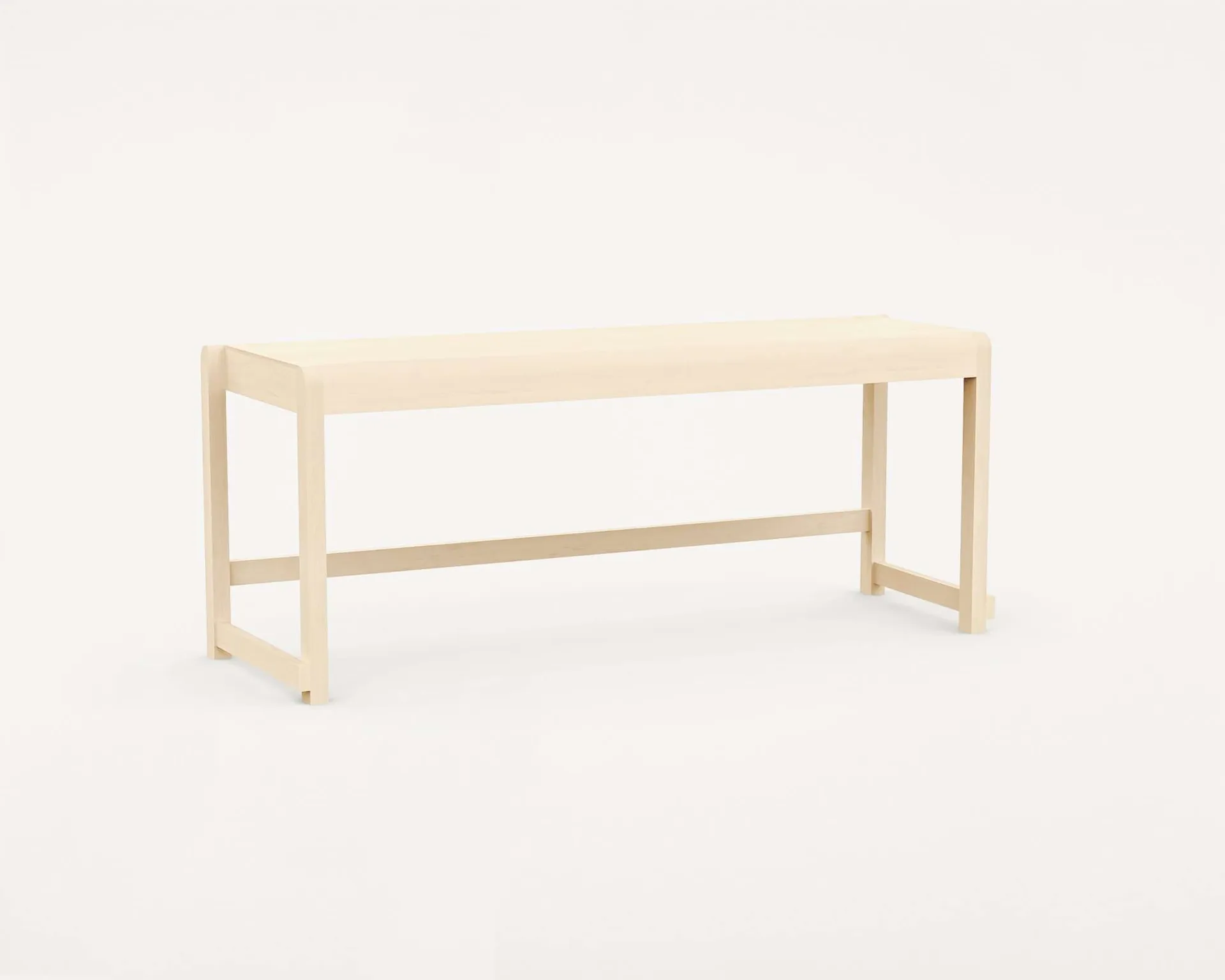 Bench 01 panca, Betulla, 114,6x37x46 cm FRAMA