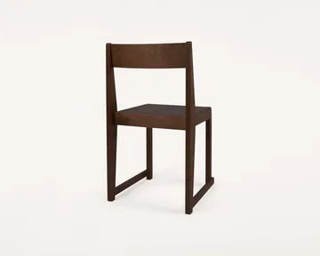 Chair 01 sedia - Betulla marrone scuro - FRAMA